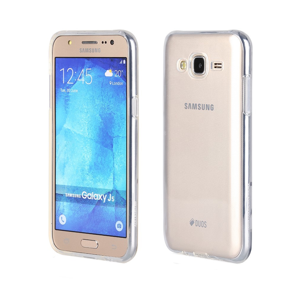 Husa SAMSUNG Galaxy J5 (2015) J500F - Jelly Clear (Transparent)  Anti-Ingalbenire, Gel TPU, Carcasa, Mercury | Okazii.ro