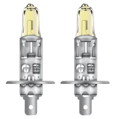 Set 2 becuri auto halogen H1 OSRAM, 110W/set, 12V, 3200K, 3100lm foto