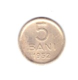 Moneda 5 bani 1952, stare relativ buna, curata