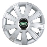 Set 4 Capace Roti, potrivite jantelor de R16, pentru Land Rover, model flash cromat
