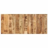 Cumpara ieftin Blat de masă, 140x60x(2,5-2,7) cm, lemn de mango nefinisat