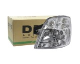 Far KIA PICANTO (SA), 01.2004-02.2008, partea Stanga, DEPO, tip bec H4+PY21W+W5W; manual; halogen