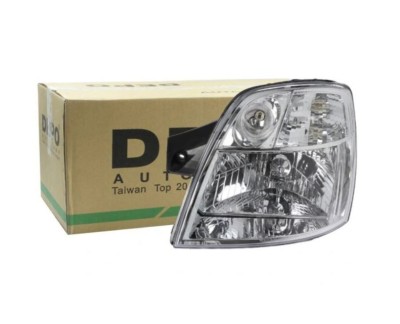 Far KIA PICANTO (SA), 01.2004-02.2008, partea Stanga, DEPO, tip bec H4+PY21W+W5W; manual; halogen foto