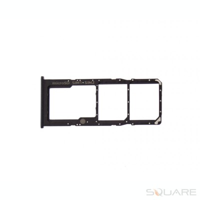 Suport SIM Samsung Galaxy A51, A515, A71, A715, Black Dual SIM foto