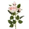 Floare Artificială, Trandafir Roz, Tulpină Lungă, 73cm