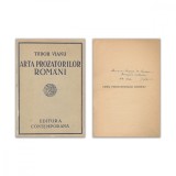 Tudor Vianu, Arta prozatorilor rom&acirc;ni, 1941, cu dedicație pentru Th. Capidan