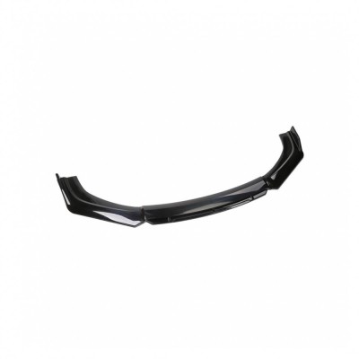 Prelungire bara fata Lip spoiler V Design universal negru &amp;reg; ALM foto