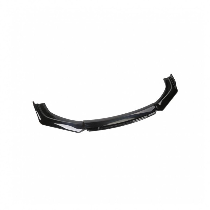 Prelungire bara fata Lip spoiler V Design universal negru &reg; ALM