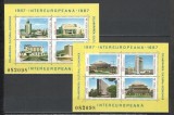 Romania.1987 Colaborarea cultural-economica-Bl. TR.491