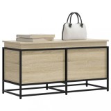 vidaXL Cutie depozitare stejar sonoma 100x40x51,5 cm lemn prelucrat