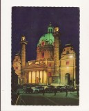 AT2 -Carte Postala-AUSTRIA-Viena, Karlskirche, circulata 1965, Fotografie