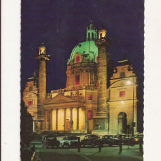 AT2 -Carte Postala-AUSTRIA-Viena, Karlskirche, circulata 1965