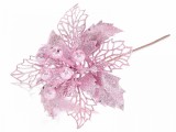 Cumpara ieftin Set 5 Craciunite artificiale roz 15x24 cm