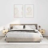 vidaXL Noptiere de perete, 2 buc., stejar sonoma, 41,5x36x28 cm 816383