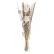 Buchet Decorativ Flori Uscate, Model Bej-Alb, &Icirc;nălțime 90 cm