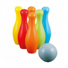 Set Popice Jucarie 7 Piese Pilsan Bowling Set 06137 foto