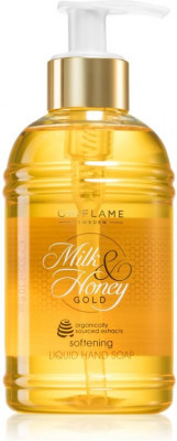 Săpun lichid pentru m&amp;acirc;ini cu efect de catifelare Milk &amp;amp; Honey Gold (Oriflame) foto