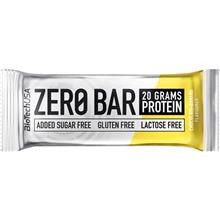 Baton cu Proteine Zero Bar Ciocolata cu Banane 50 grame x 20 bucati Bio Tech USA Cod: BTNZERBRB foto