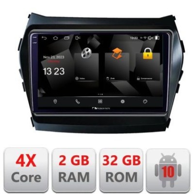 Navigatie HHyundai Santa Fe IX45 2012-2017 5230-209 Android Ecran 720P Quad Core 2+32 carplay android auto CarStore Technology foto