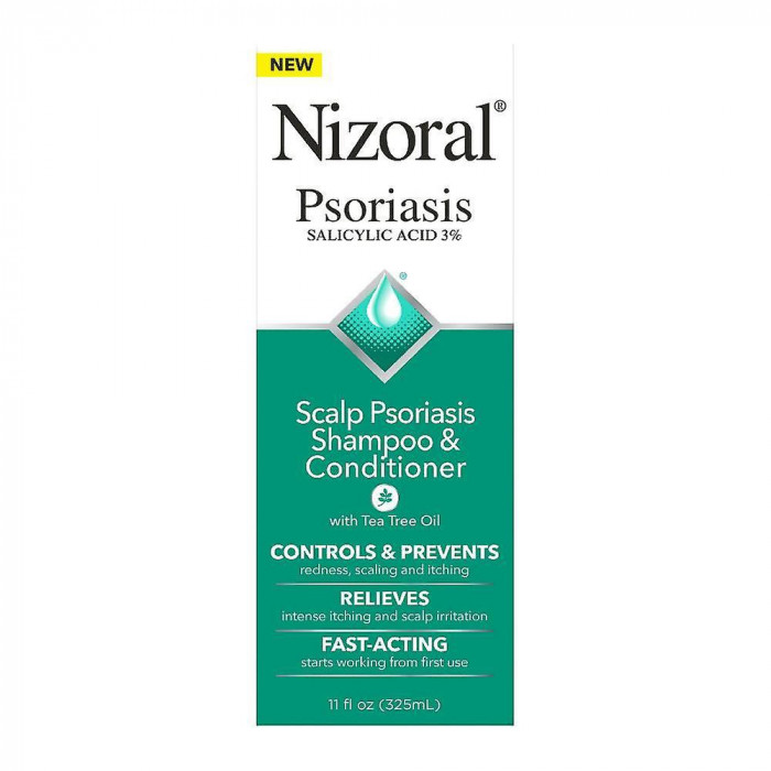 Sampon si Balsam 2 in 1, Nizoral, Tratament impotriva Neurodermatitei si Psoriazisului, cu Acid Sali