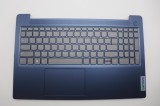 Carcasa superioara cu tastatura palmrest Laptop, Lenovo, IdeaPad Slim 3 15IAH8 Type 83ER, 5CB1M03634, AP2XP000310, AM2XP000, EC2XP000100, iluminata, A