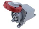 Conector alimentare AC trifazat IP&amp;S 30A 440V soclu mamă AMPHENOL