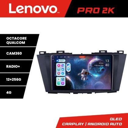 Navigatie Mazda 5 2010-2017 Lenovo Kit-117 8 core QLED 2K 12+256 360 Android Waze USB Navigatie Internet Youtube Radio CarStore Technology
