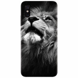 Husa silicon pentru Xiaomi Mi 8 Pro, Majestic Lion Portrait