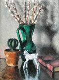 Micaela Eleutheriade (1900-1982)-Natură statică, pictură &icirc;n ulei