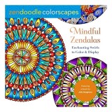 Cumpara ieftin Zendoodle Colorscapes Mindful Zendalas carte colorat relaxare Julia Snegireva Dezvoltare Personala