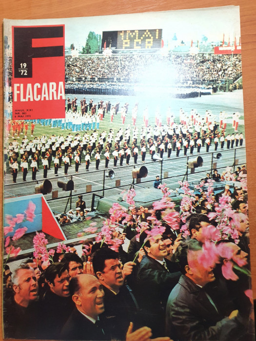 flacara 6 mai 1972-art oradea,cluj,sibiu,piesa teatru cu m.rusu,stela popescu