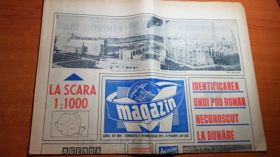 ziarul magazin 6 februarie 1971- foto platforma petrochimice pitesti foto