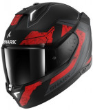 Casca Moto Shark Skwal i3 Rhad Mat Negru / Gri / Rosu / Matt Marimea M HE0821E-KUR-M