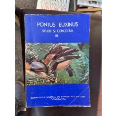 Pontus Euxinus Studii si cercetari III 1986