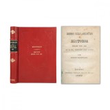 Dimitrie Bolintineanu, Domnii regulamentari și istoria celor trei ani de la 11 februarie p&acirc;nă astăzi, 1869