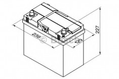 Baterie de pornire KIA RIO III (UB) (2011 - 2016) BOSCH 0 092 S40 210 foto