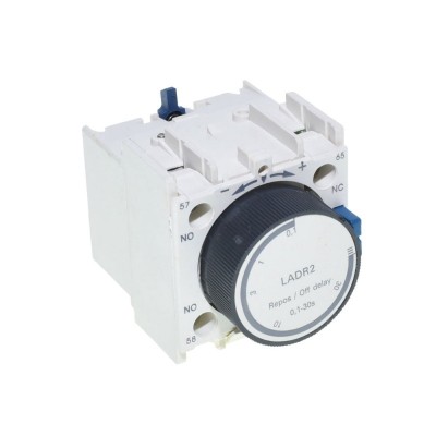 Releu Auxiliar (Timer Contactor) LADR2/0,1-30sec foto