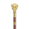 Baston din lemn mahon cu maner craniu WS-126