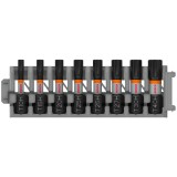 Bosch PRO Impact - Set capete de insurubare profil TORX cu gaura 8 bucati