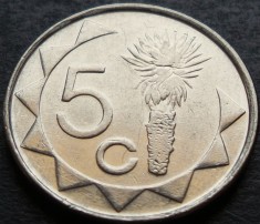 Moneda exotica 5 CENTI - NAMIBIA, anul 2009 * cod 2939
