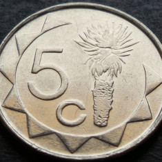 Moneda exotica 5 CENTI - NAMIBIA, anul 2009 * cod 2939