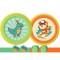 Cyrax Set Interactiv Frisbee, Fippy, pentru Copii, 2 Palete Elastice, Diametru 30 cm, 4 Mingi, + 3 Ani, Design Animat, Multicolor