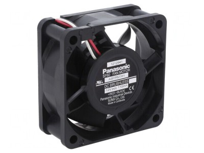 Ventilator axial 12V 60x60x25mm 28,8m3/h 23,5dBA foto