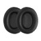Set 2 Perne de urechi pentru casti Philips L1/L2 Fidelio/L2BO, Kwmobile, Negru, Piele ecologica, 50267.01