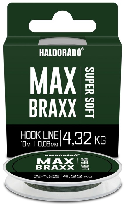 Haldorado - Fir textil Max Braxx Super Soft Hook Line 10m - 0.08mm