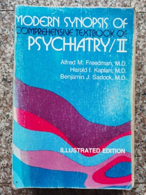 Modern Synopsis Of Comprehesive Textbook Of Psychiatry (secon - Alfred M. Freedman , A497 foto