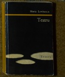 Horia Lovinescu - Teatru ( Editura pentru Literatura 1967)