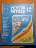 revista pentru patrie decembrie 1987