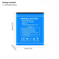 Baterie pentru Doogee X5, X5 Pro și altele 2400mAh