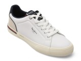 Cumpara ieftin Pantofi sport PEPE JEANS albi, MS30011, din piele ecologica